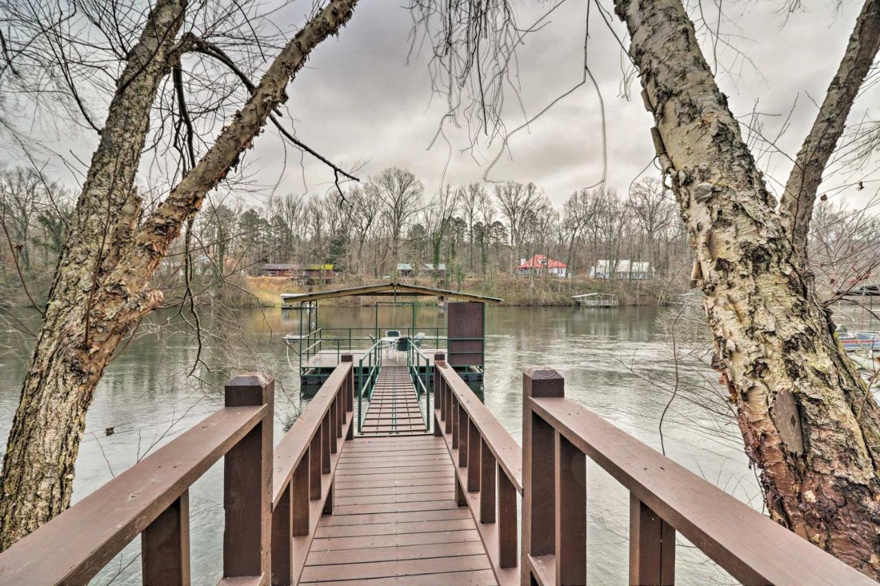 Cozy Heber Springs Cabin With Deck And Dock! Eksteriør billede