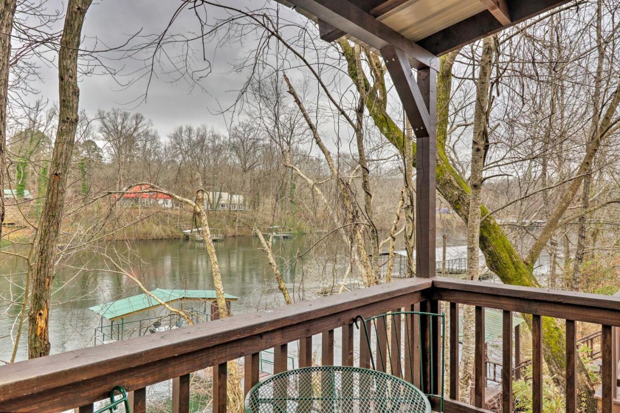 Cozy Heber Springs Cabin With Deck And Dock! Eksteriør billede